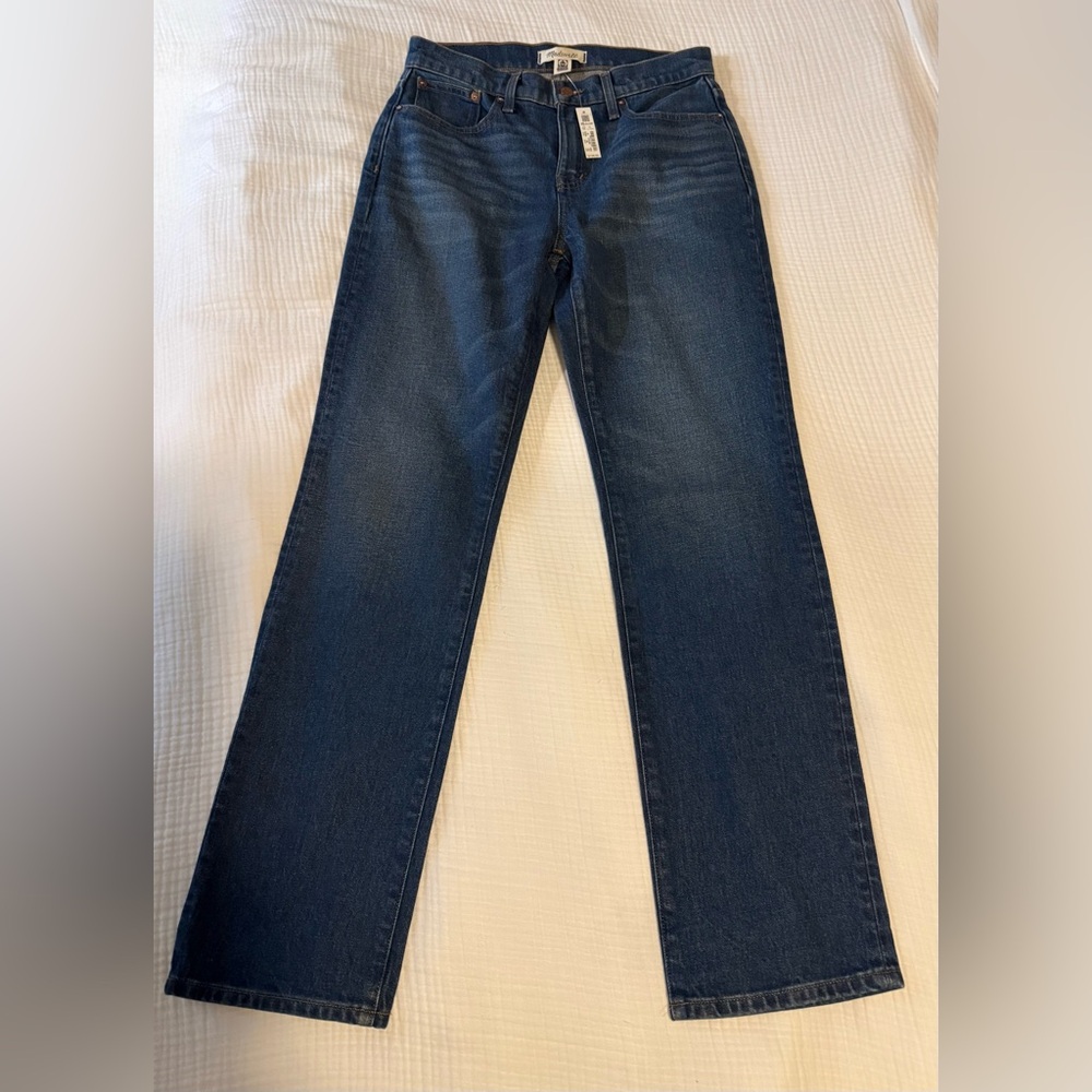 Madewell 90’s Mid-rise Straight Jeans Osada Wash
